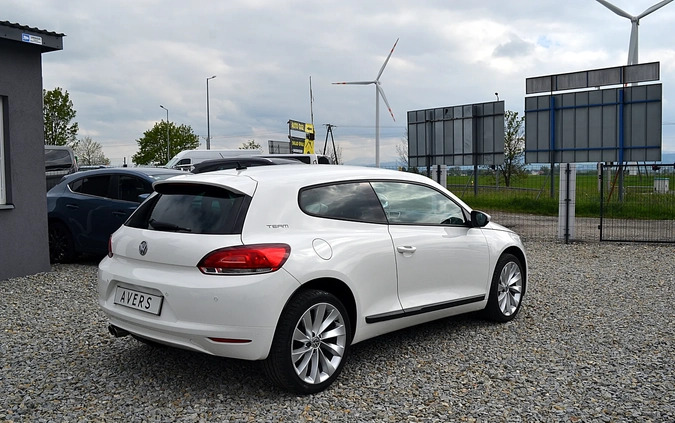 Volkswagen Scirocco cena 36900 przebieg: 159500, rok produkcji 2011 z Paczków małe 254